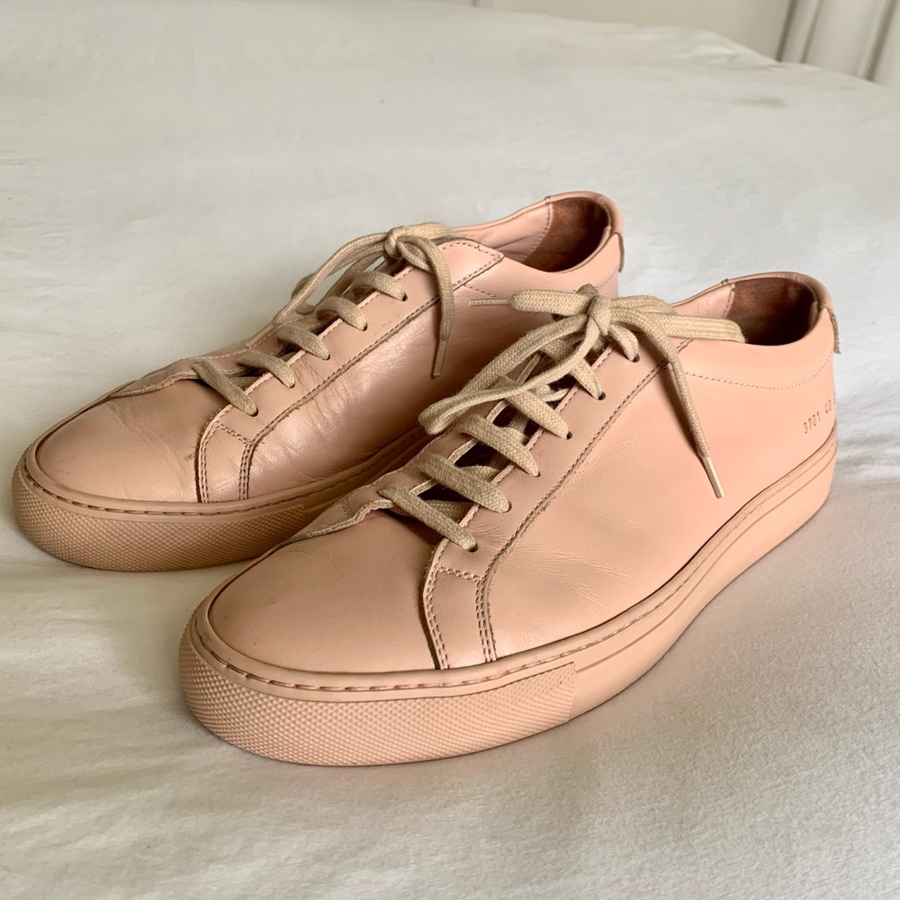 Common Projects Women’s Pink Achilles Sneakers
